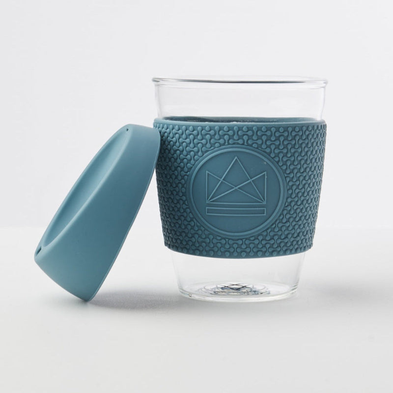 Reusable Glass Coffee Cup - (340ml)