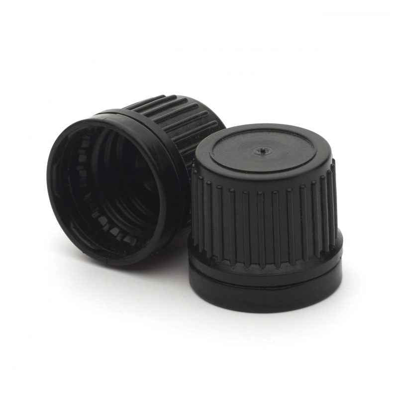 18mm Tamper Evident Cap | Black | 1pc