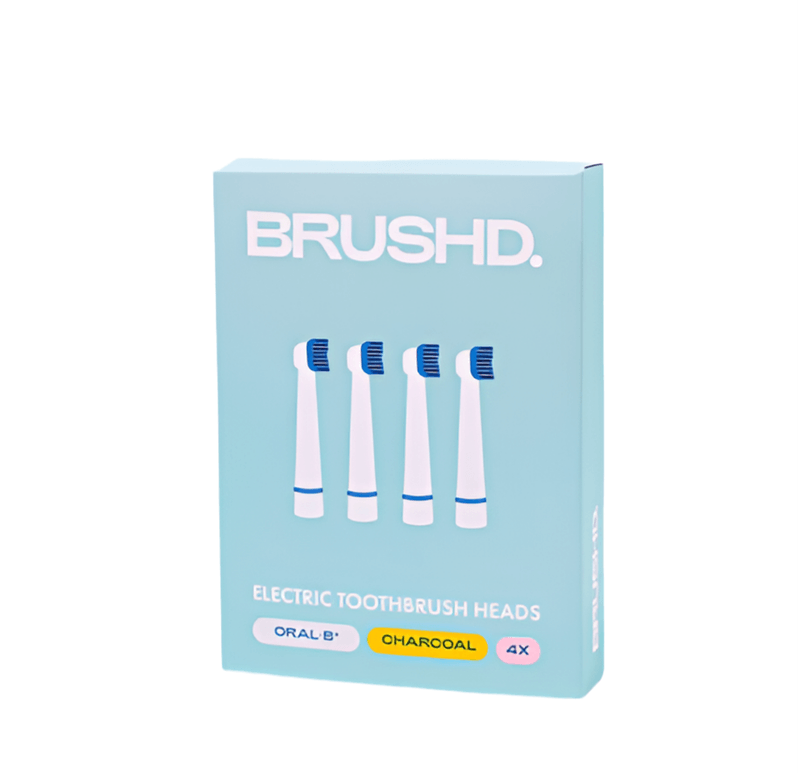 Oral B electric replacement toothbrush heads (4pc)
