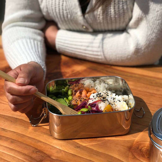 Leak-Proof Stainless Steel Insulated Lunch Box (1050ml) | DODA