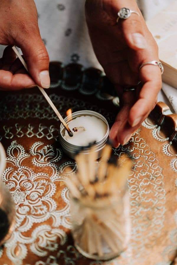 Refillable Tea Light Tins (1 pc)