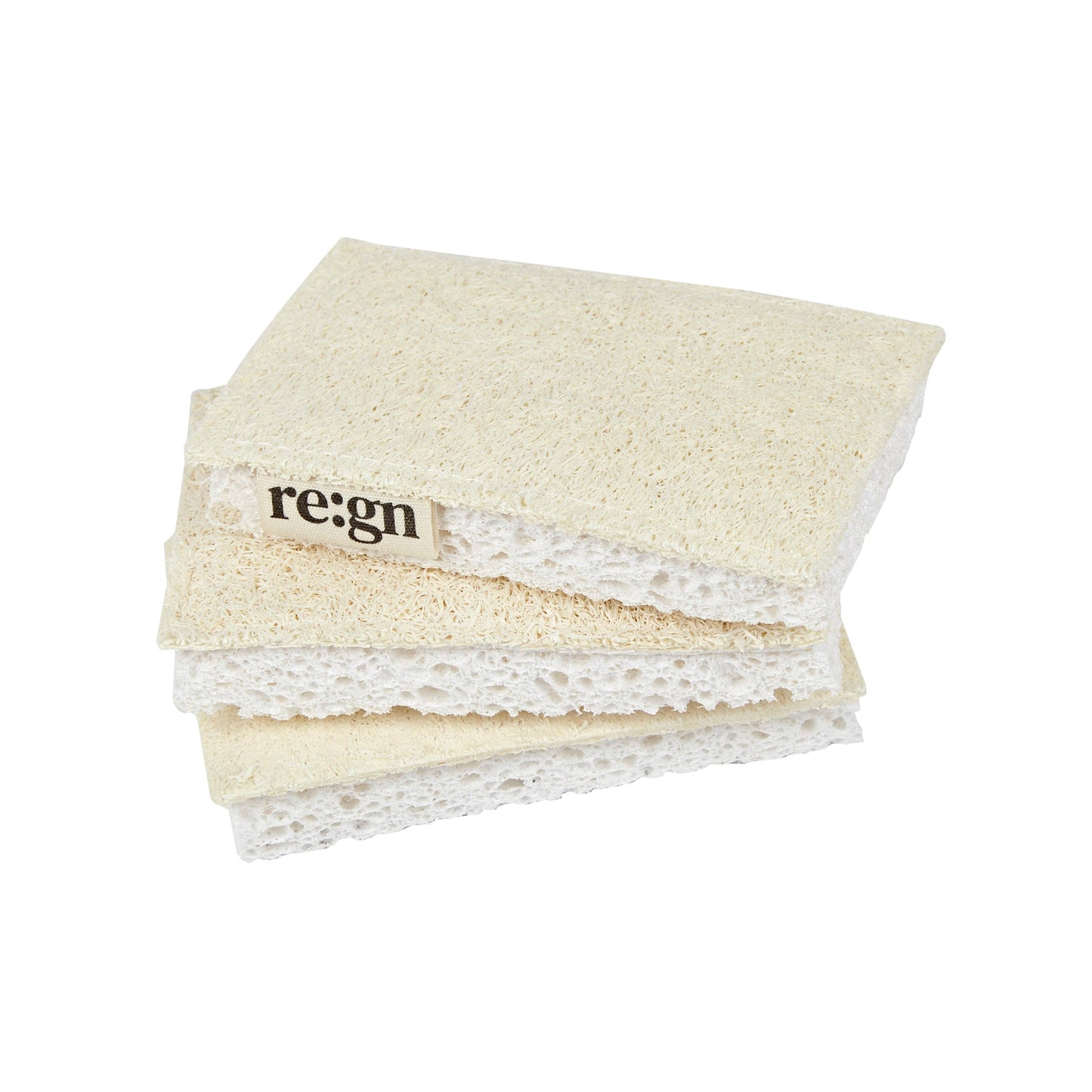 Compostable Sponges with scourer (3 pcs)