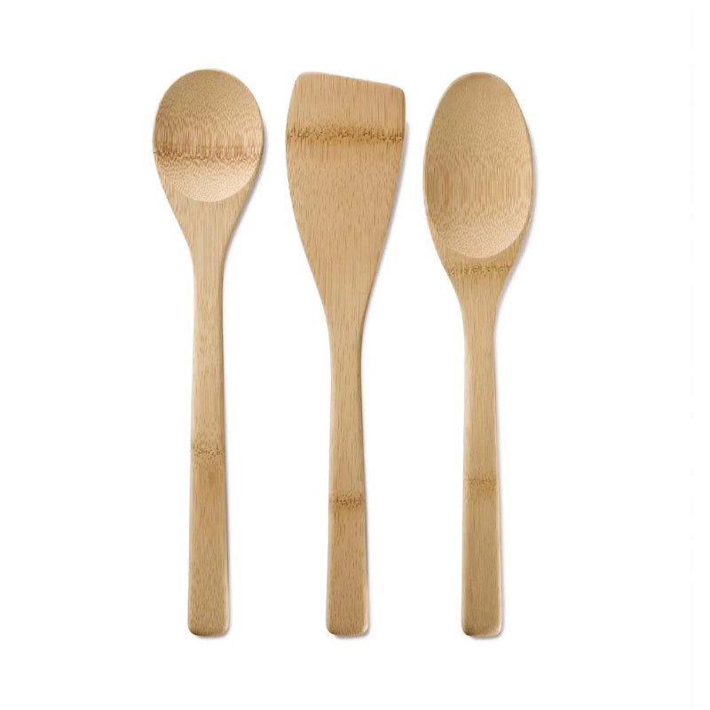 Set of 3 Bamboo Kitchen Utensils