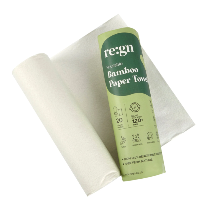Reusable Bamboo Kitchen Towels (20 sheets)