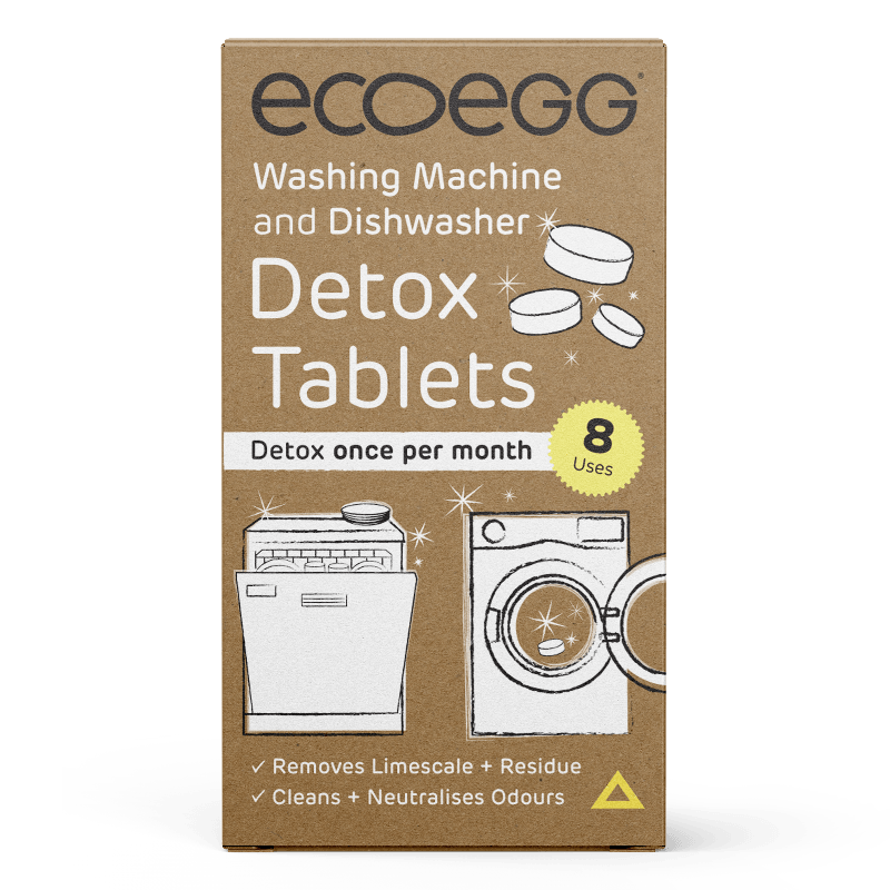Detox tablets for washing machine and dishwasher