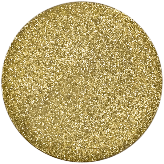 Close-up of shimmering gold texture representing Magic Shine Balm 292 Gold natural skincare product surface