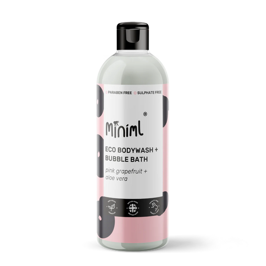 Grapefruit & Aloe Vera Body Wash + Bubble Bath