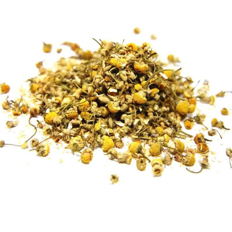 Chamomile Flowers ORGANIC (per 100g) loose dried chamomile flowers for natural skincare and herbal remedies