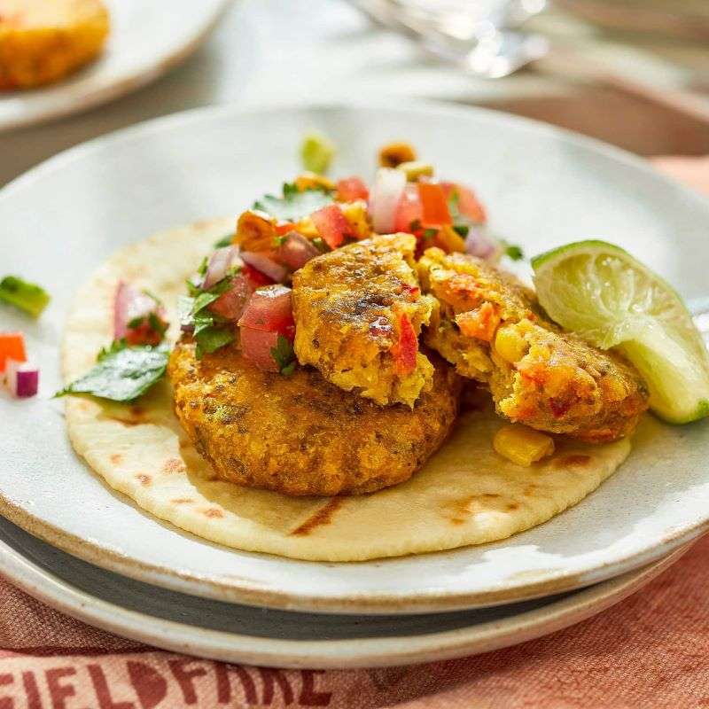 Sweetcorn Chilli Fritter (1pc) FROZEN