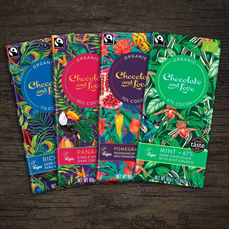 Chocolate Bars ORGANIC (80g)