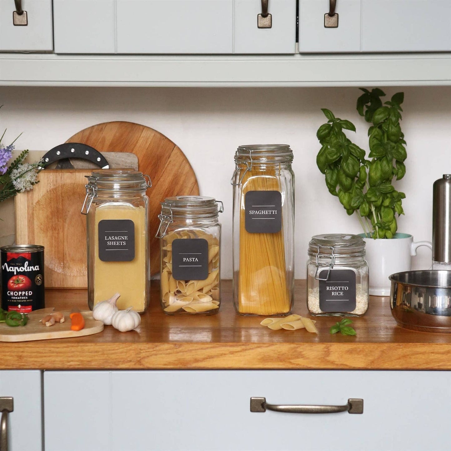Storage Jar Labels | 36 Pack