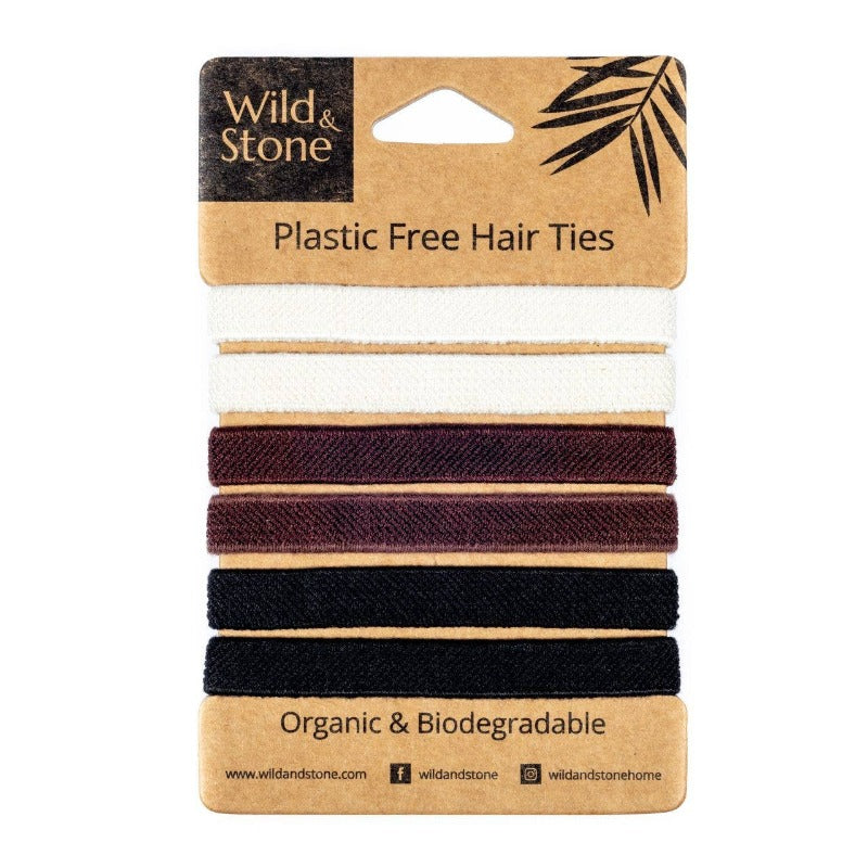 Hair Ties/Bands ORGANIC (6 pcs)