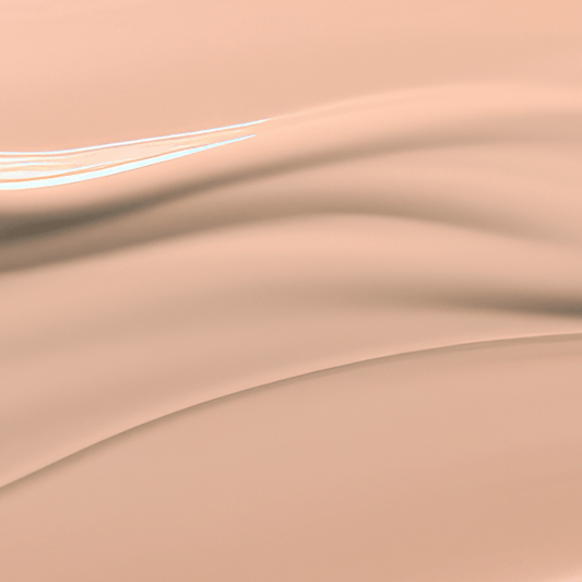 Smooth skin texture with gentle waves and natural tones representing Second Skin Tinted ORGANIC Serums (30ml) for natural skincare.