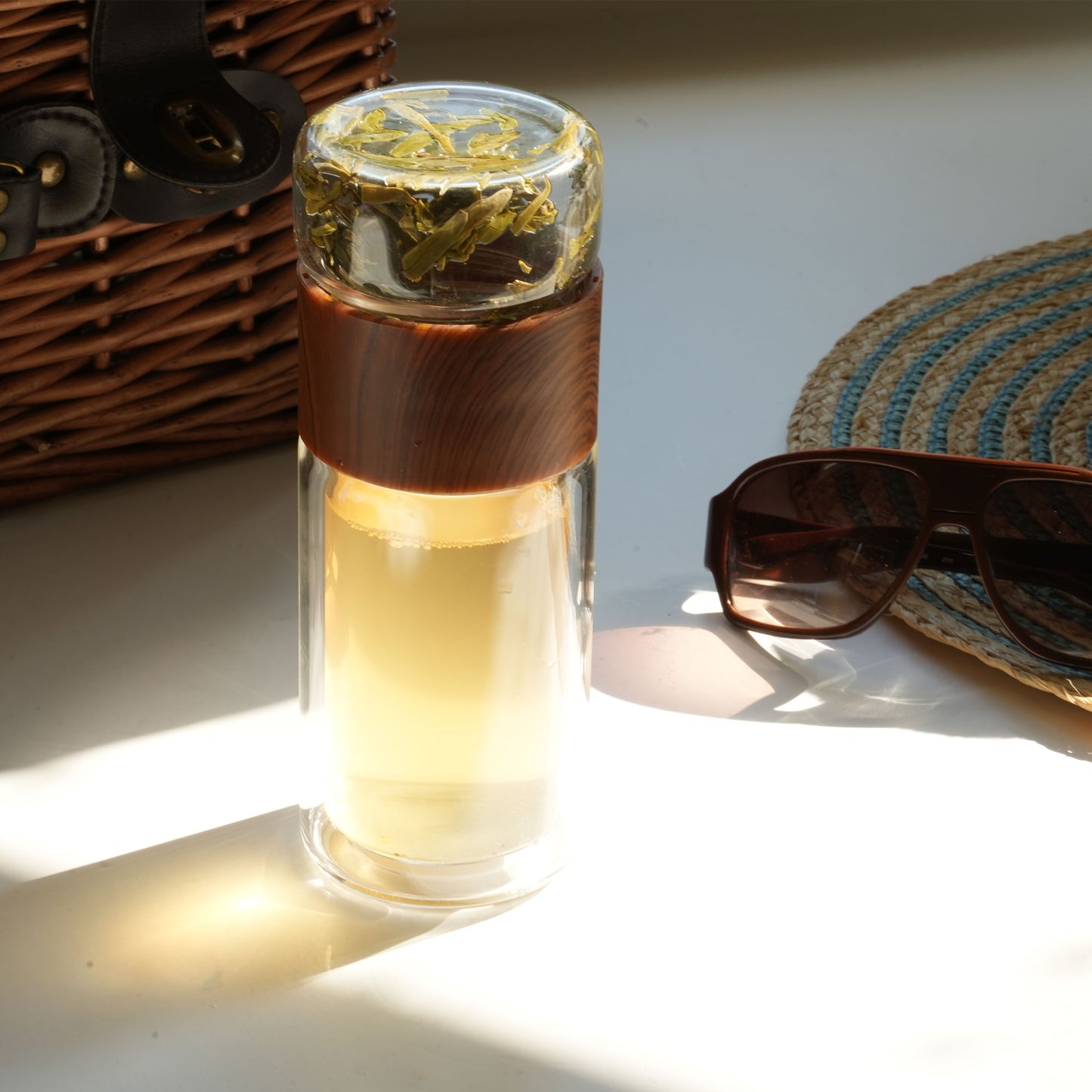 COLD BREW loose tea infuser bottle (320ml)