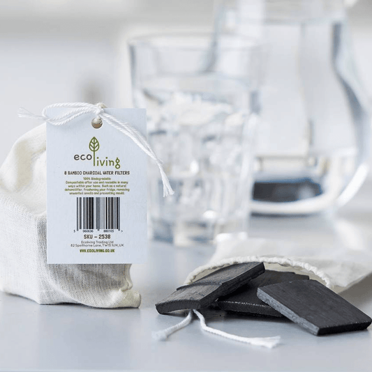 Bamboo Charcoal Water Filters - 4pcs for Pure Drinking Water