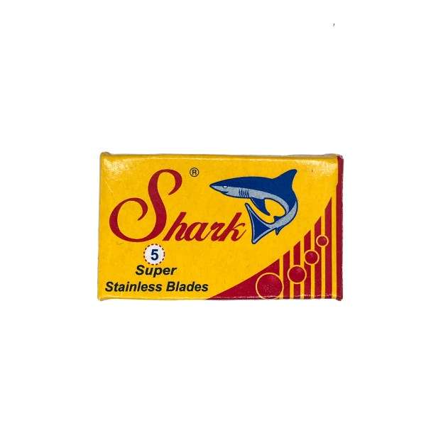 Shark Shaving Razor Blades - Plastic-Free Stainless (x5)