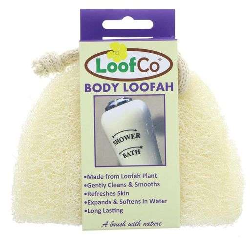 LoofCo Body Loofah - Eco-Friendly Loofah Body Scrubber for Natural Exfoliation