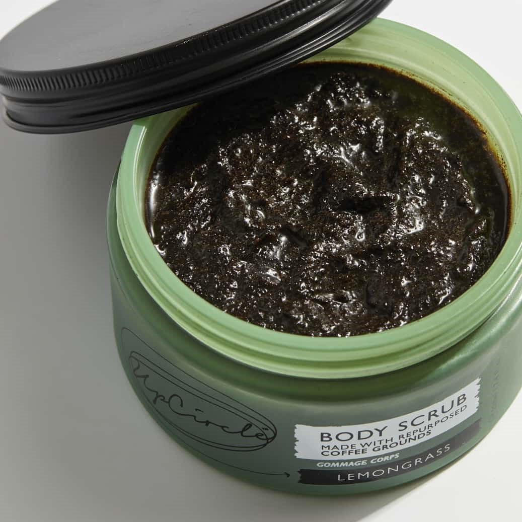 LEMONGRASS Body Scrub with Coffee & Shea Butter (200ml)