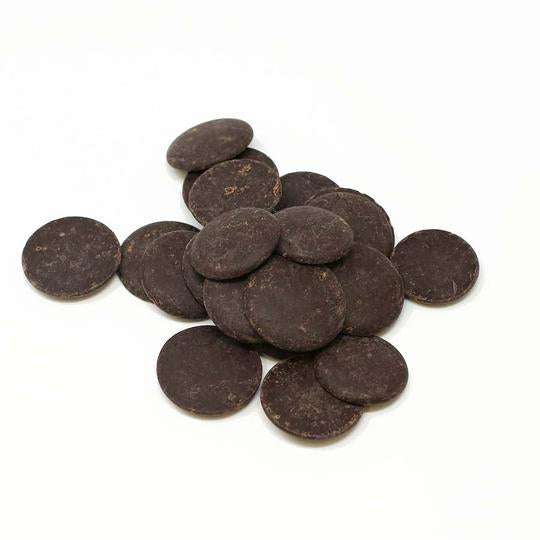 Dark Chocolate Buttons 74% ORGANIC (per 100g) - Baking Chocolate