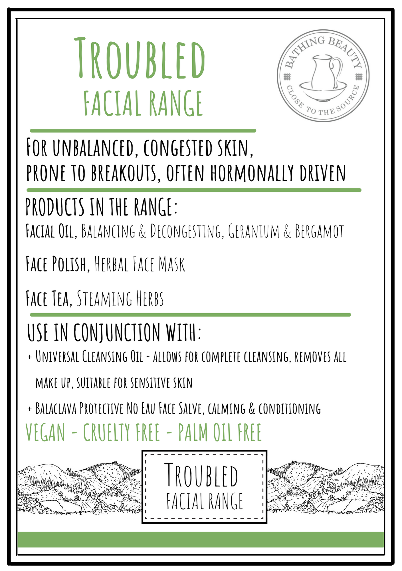 Face Polish for TROUBLED SKIN (47g)