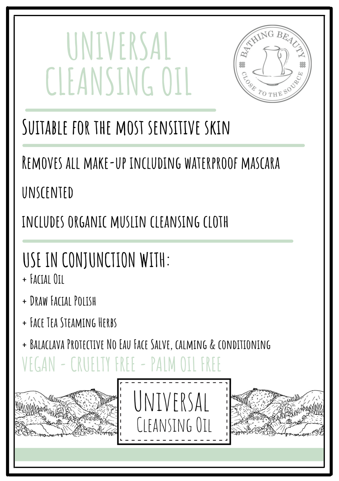Universal Cleansing Oil (100ml)