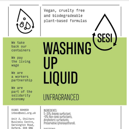 Glass amber "Forever" DISHES refillable bottle with black pump