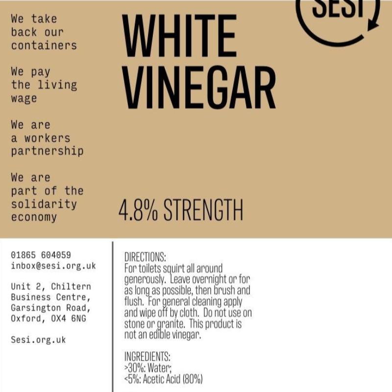 White Cleaning Vinegar