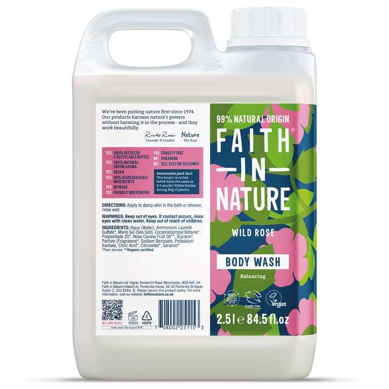 Faith in Nature BULK products - Hair and Body Care REFILLS