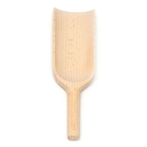 Extra Large Wooden Scoop (25cm) made from natural wood, ideal for plastic free household essentials and loose foods.