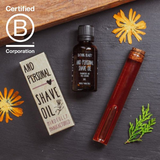 Up Close Shave Oil (30ml) - Smooth, Plastic-Free Shave