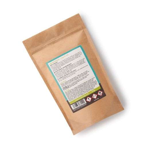 Natural Bleach (Green Bleach) (750g) in eco-friendly kraft paper packaging with detailed ingredient and safety information.
