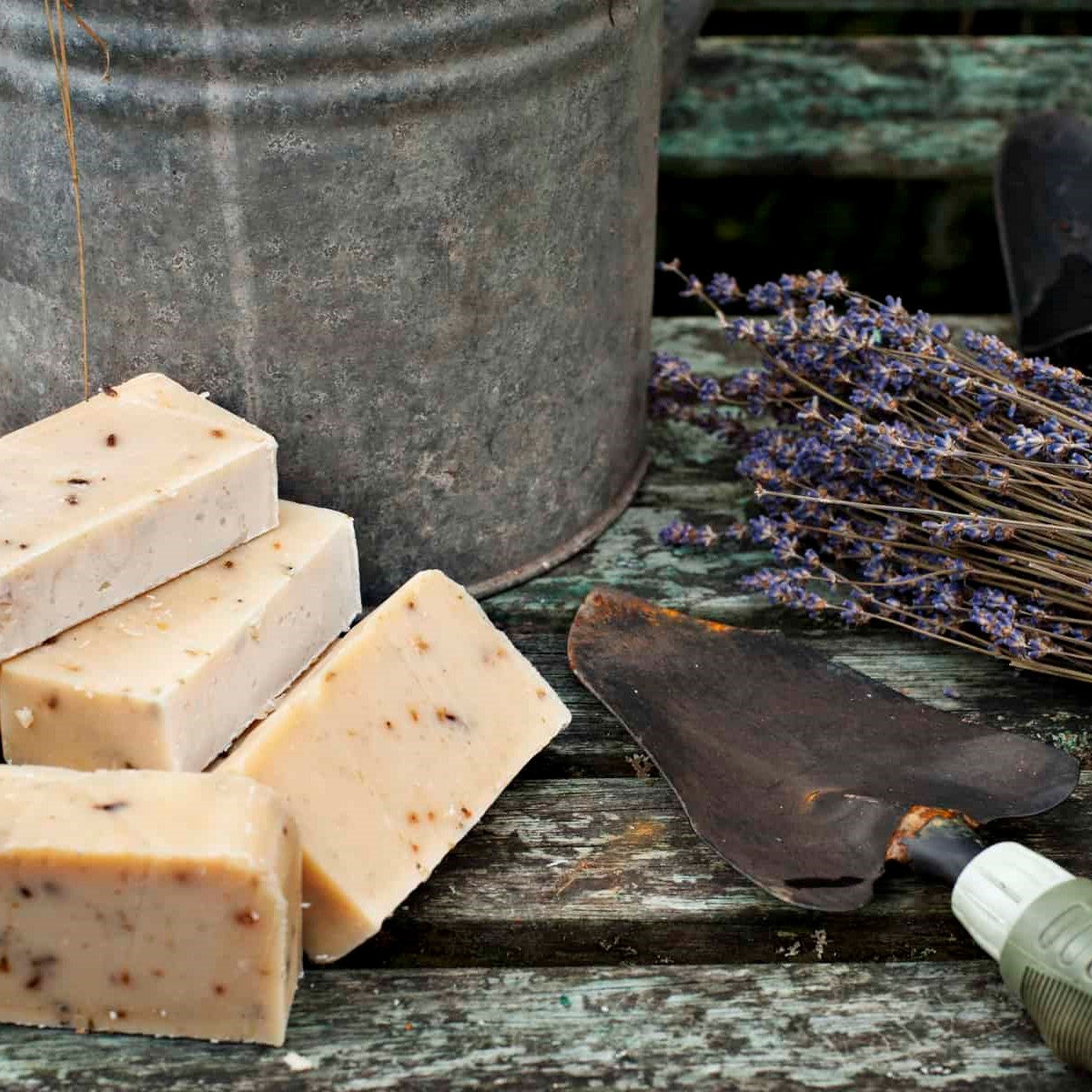 Goats milk soaps - naturally fragranced with essential oils (90g)