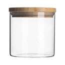 Storage Jar | Glass & Wooden Lid