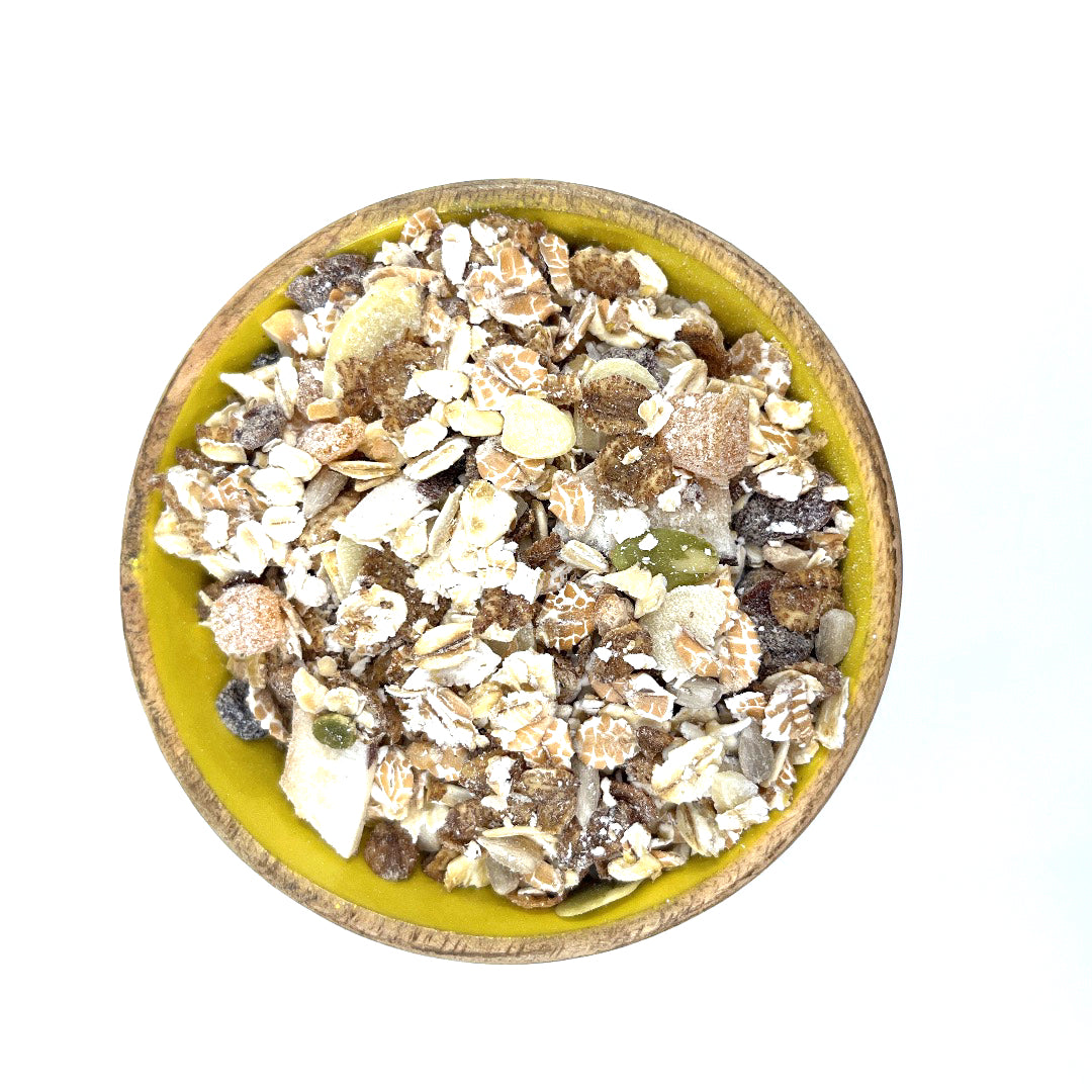 ESSENTIAL Muesli (per 500g) The Village Refill