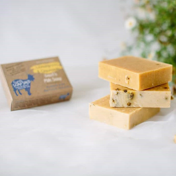 Goats milk soaps - naturally fragranced with essential oils (90g)