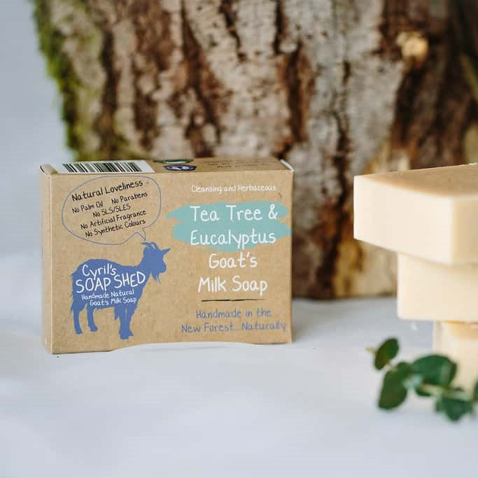 Goats milk soaps - naturally fragranced with essential oils (90g)