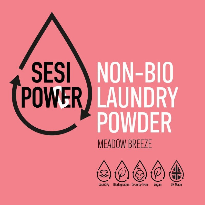 Non-Bio Laundry Powder MEADOW BREEZE (per 1kg)