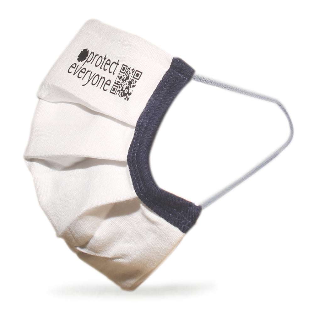 100% Organic Reusable Face Mask for Kids - 3-Layer Protection