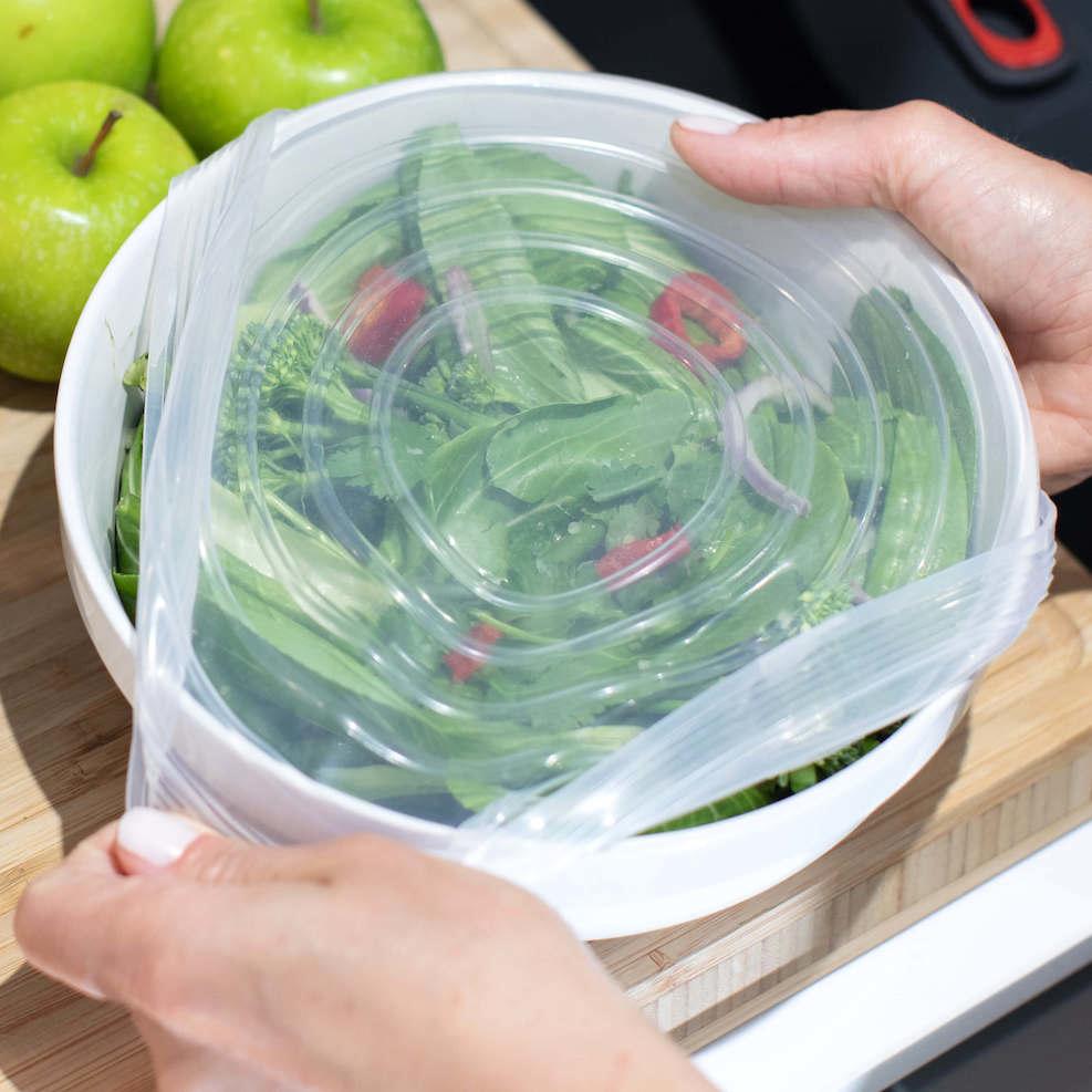 Silicone Stretch Lids - Set of 6