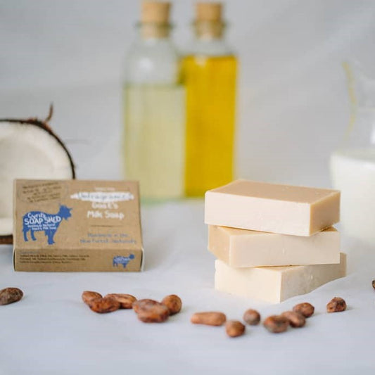 UNFRAGRANCED goats milk soap (90g)