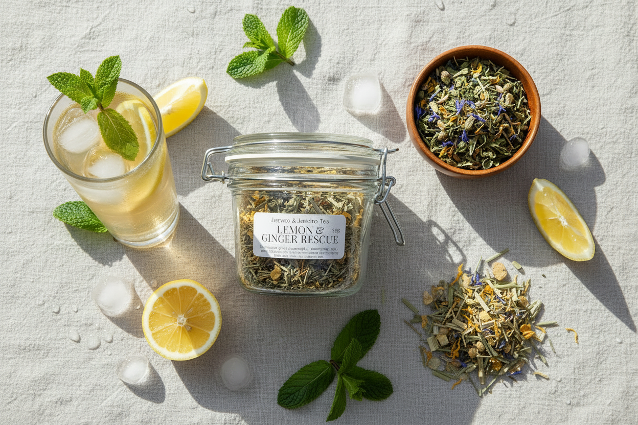 Cooling Infused Teas for Summer | The Village Refill