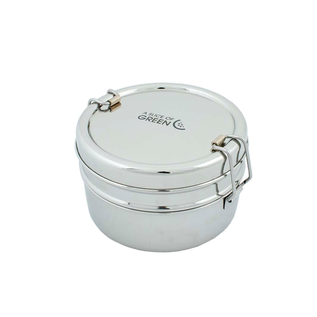 Two Tier Round Lunch Box CHAPRA (700ml)