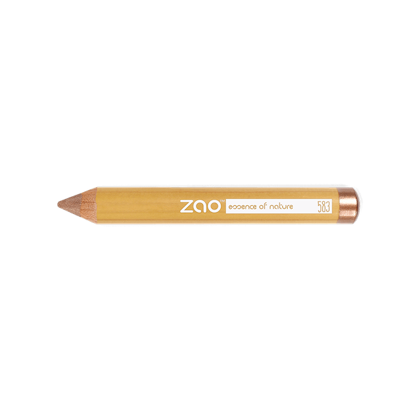 Jumbo Pencil ORGANIC natural wood pencil with a sharpened tip, eco-friendly and plastic free writing tool.