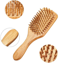 Load image into Gallery viewer, Paddle Hairbrush Bamboo
