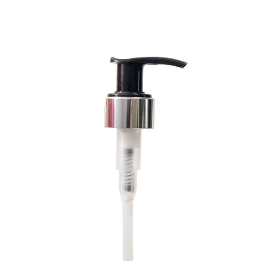 black pump on a white background
