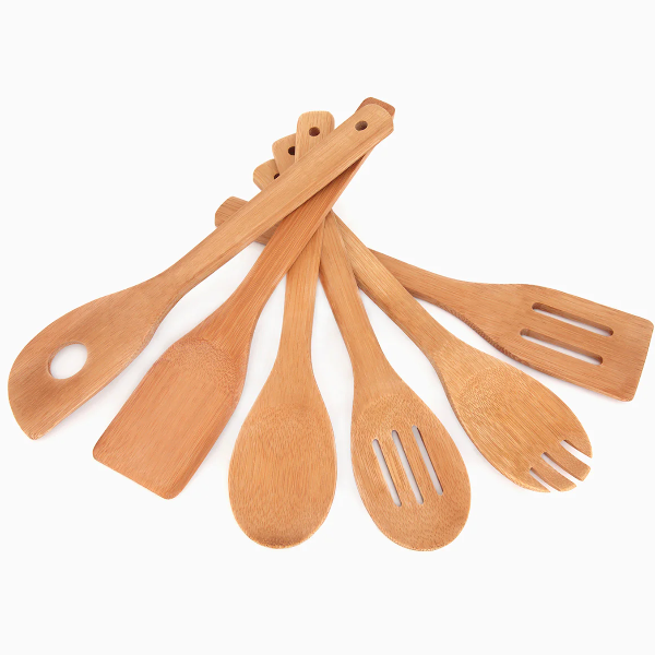 Bamboo Kitchen Utensils (6pcs)