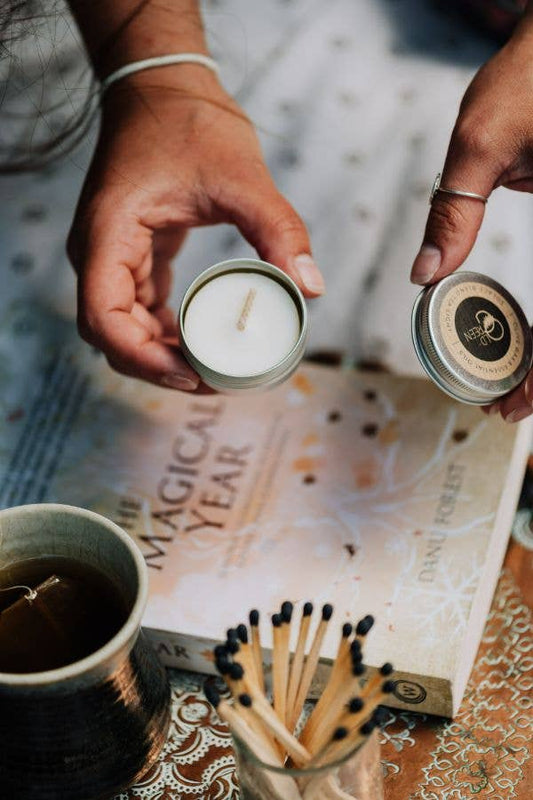 Refillable Tea Light Tins (1 pc)