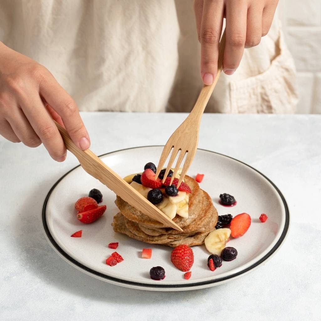 Reusable Bamboo Cutlery Set