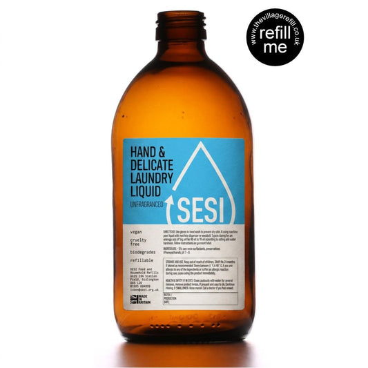 Amber Glass bottle with SESI Label for Delicates