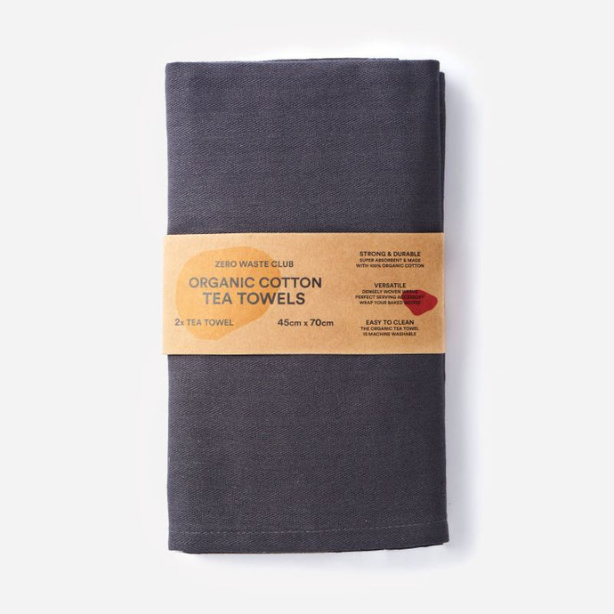 ORGANIC Cotton Tea Towels (Pack of 2)